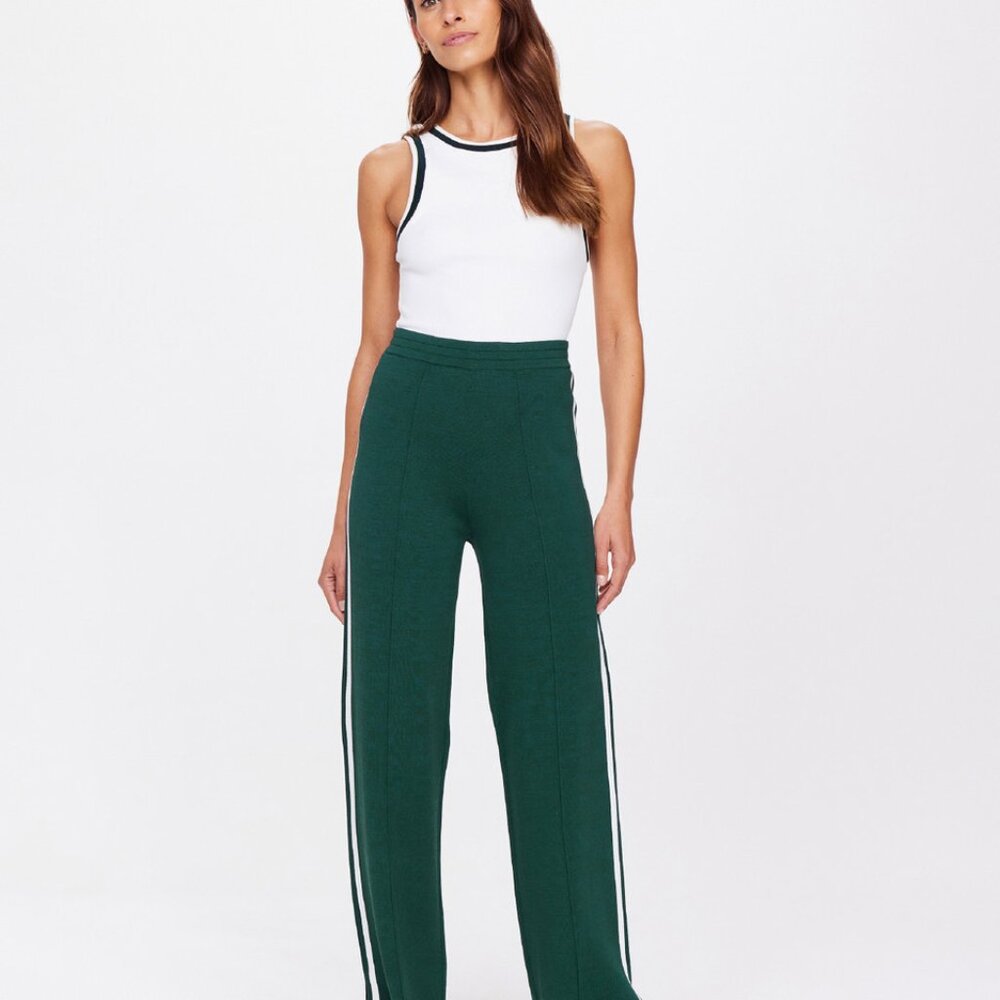 The Upside LES BORDER FREYA KNIT PANT, eden green, size XS NWT - Picture 5 of 8